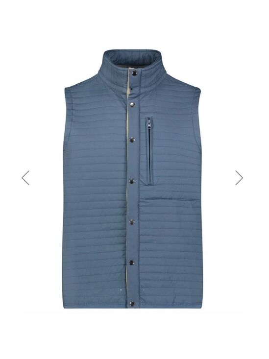 American Heritage Other - 961 NWT A4 Channel Quilted Double Faced Vest Sz Med Teal